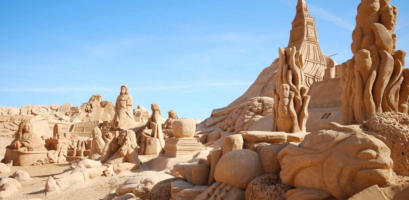 Sandskulpturen