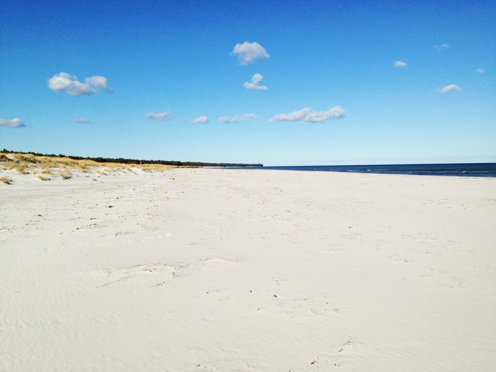 Schöne Natur in Dueodde auf Bornholm