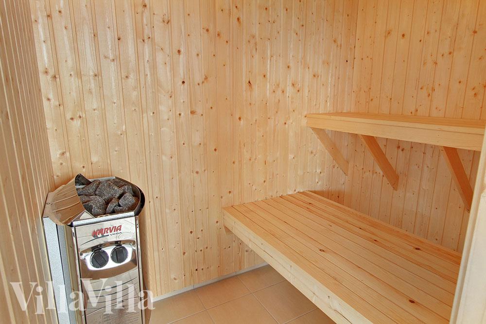 Herrlich in der sauna zu entspannne
