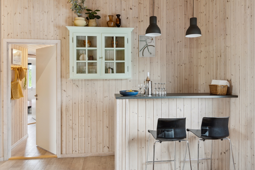Das Ferienhaus 323 ist mit eigener Bar ausgestattet