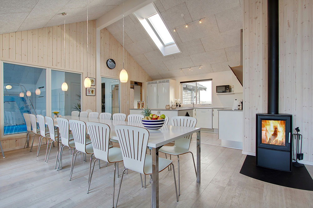 Das Luxusferienhaus Nr. 334 hat einen wunderschönen Aufenthaltsraum.