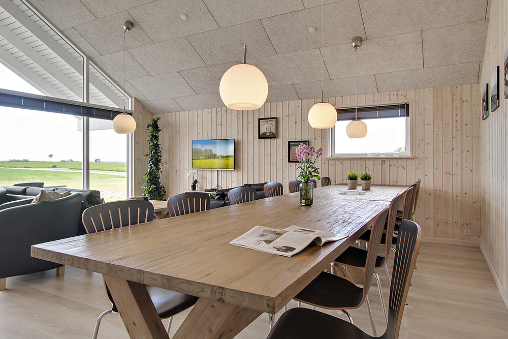 Das Luxusferienhaus Nr. 341 hat einen wunderschönen Aufenthaltsraum.