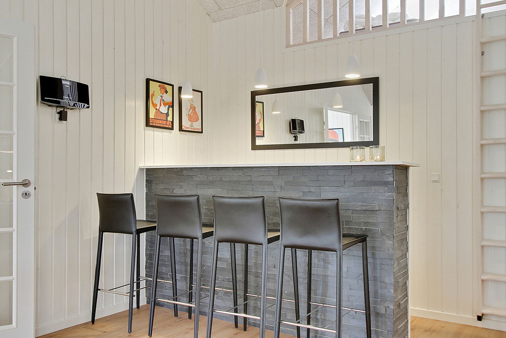 Das Ferienhaus 342 ist mit eigener Bar ausgestattet
