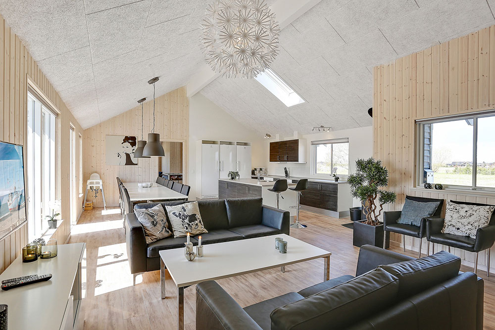 Das Luxusferienhaus Nr. 343 hat einen wunderschönen Aufenthaltsraum.