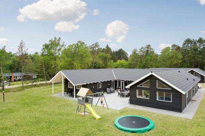 Dieses schöne Poolhaus Nr. 346 mit Platz für 22 Personen liegt in Nordseeland