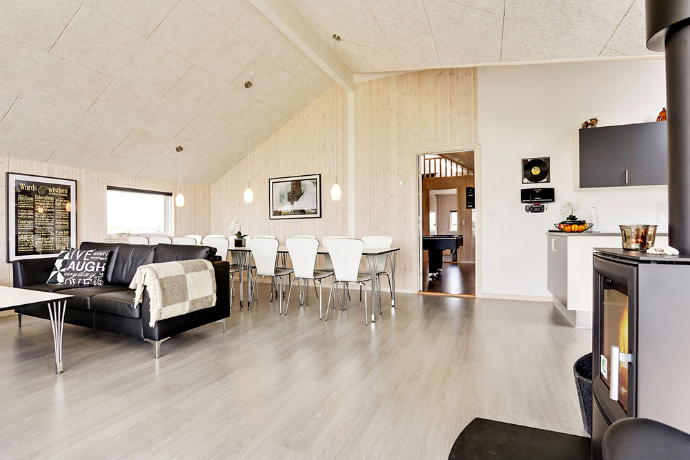 Das Luxusferienhaus Nr. 353 hat einen wunderschönen Aufenthaltsraum.