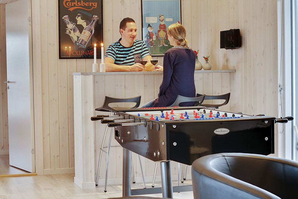 Das Ferienhaus 357 ist mit eigener Bar ausgestattet