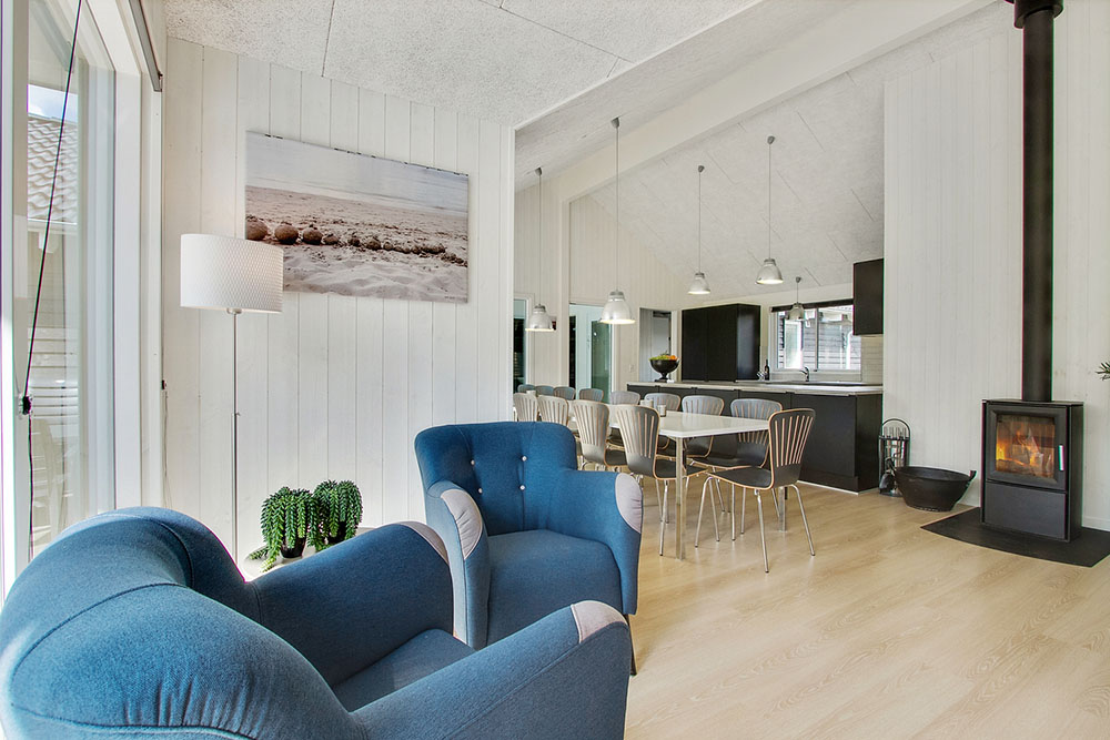 Das Luxusferienhaus Nr. 361 hat einen wunderschönen Aufenthaltsraum.