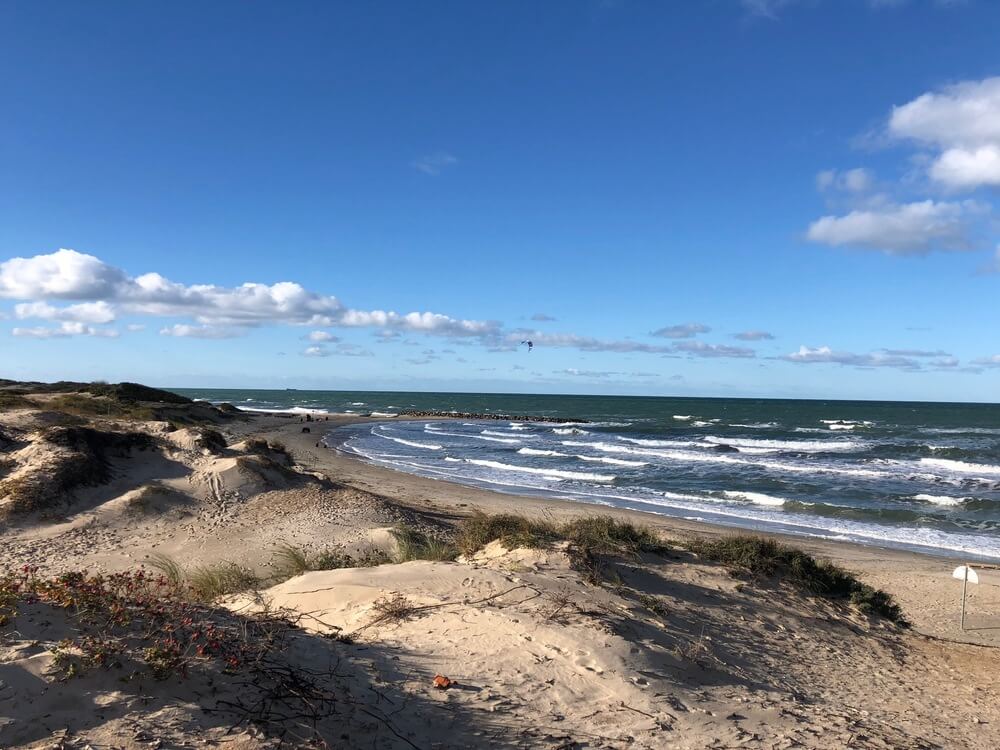 Der herrliche Strand in der Nähe von Luxusferienhaus Nr. 361 bei Nordseeland.