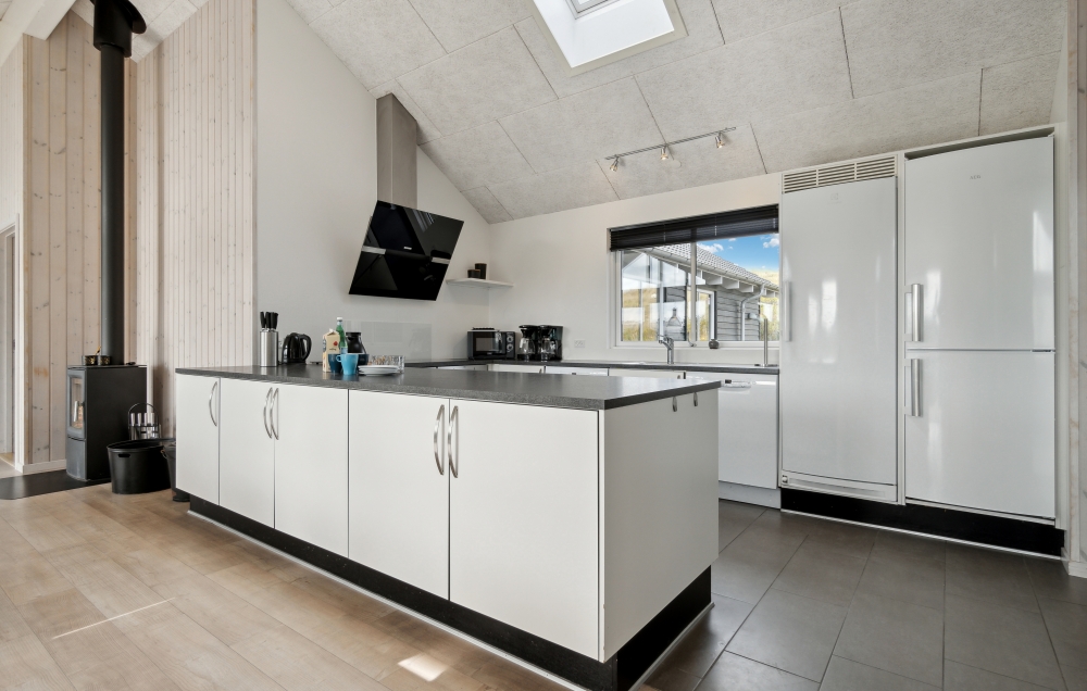 Die Küche in dem Luxusferienhaus Nr. 363 ist so gut ausgestattet, dass man problemlos Mahlzeiten für 20 Personen zubereiten kann.