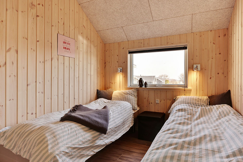 Eines der 5 Schlafzimmer im Luxusferienhaus Nr. 366