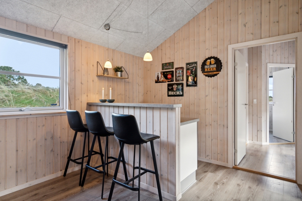 Das Ferienhaus 371 ist mit eigener Bar ausgestattet