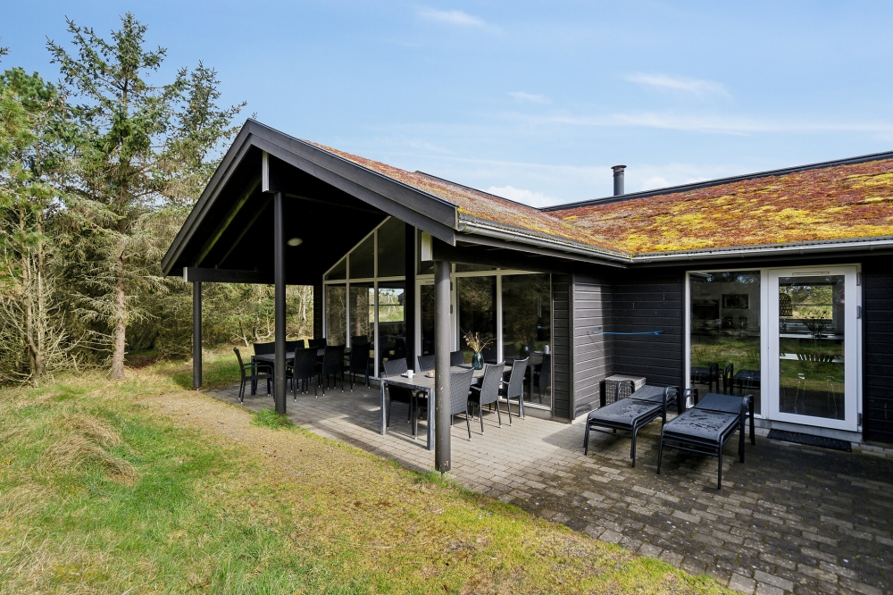 Das Luxusferienhaus Nr. 371 hat eine tolle Terrasse, die mit hochwertigen Gartenmöbeln für 21 Personen ausgestattet ist.