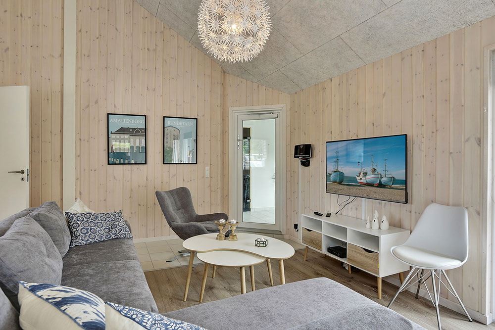 Das Luxusferienhaus Nr. 375 hat einen wunderschönen Aufenthaltsraum.