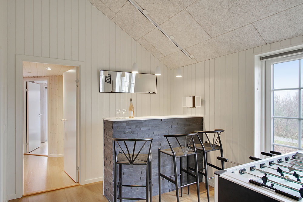 Das Ferienhaus 386 ist mit eigener Bar ausgestattet