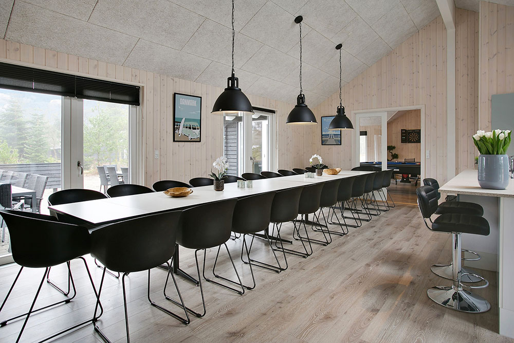 Das Luxusferienhaus Nr. 387 hat einen wunderschönen Aufenthaltsraum.