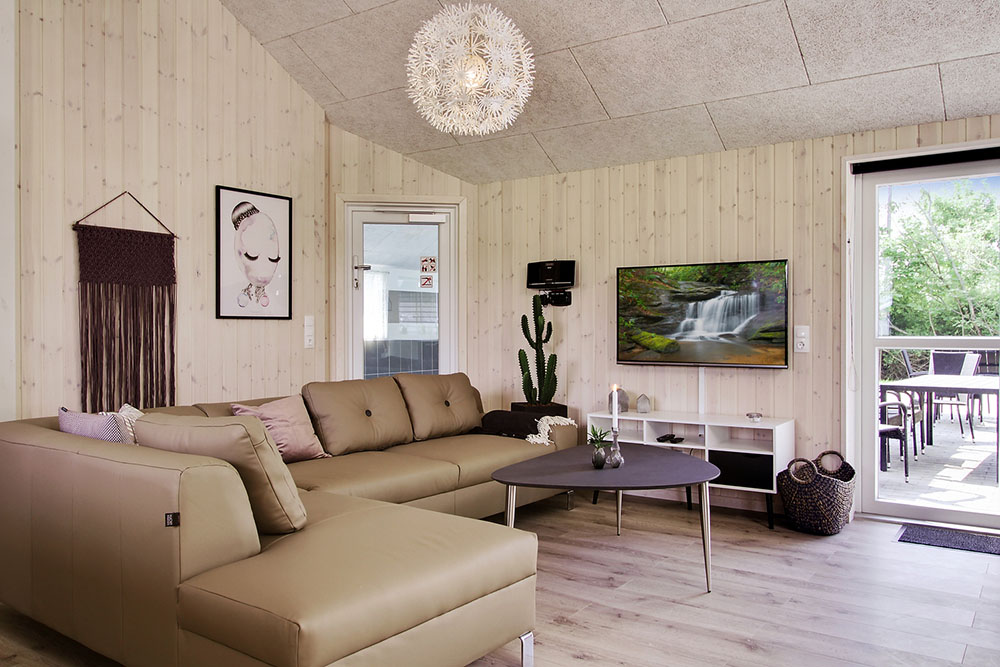Aufenthaltsraum mit Platz für 24 im Luxusferienhaus Nr. 714.