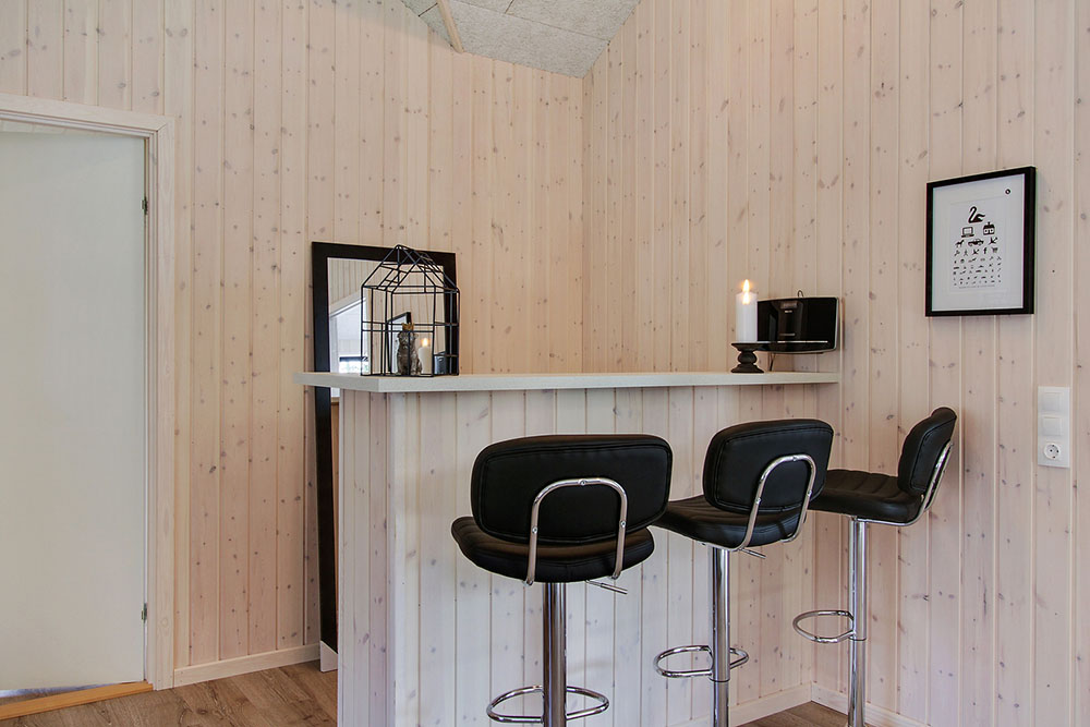 Das Ferienhaus 714 ist mit eigener Bar ausgestattet