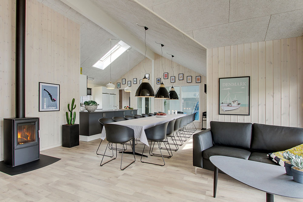 Das Luxusferienhaus Nr. 399 hat einen wunderschönen Aufenthaltsraum.