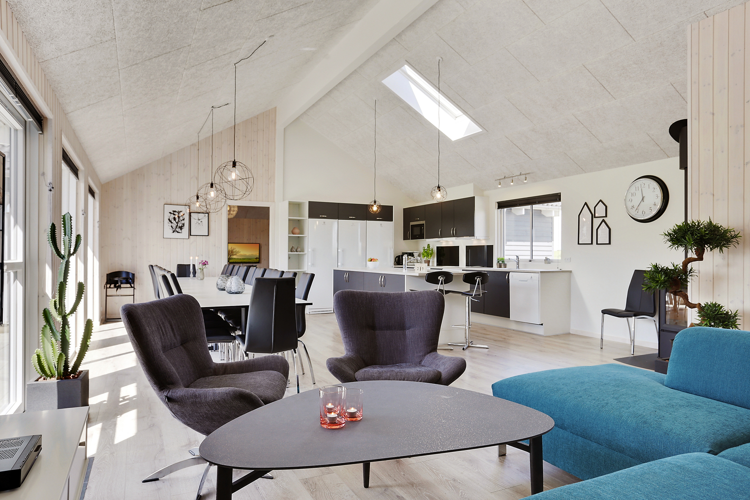 Das Luxusferienhaus Nr. 404 hat einen wunderschönen Aufenthaltsraum.