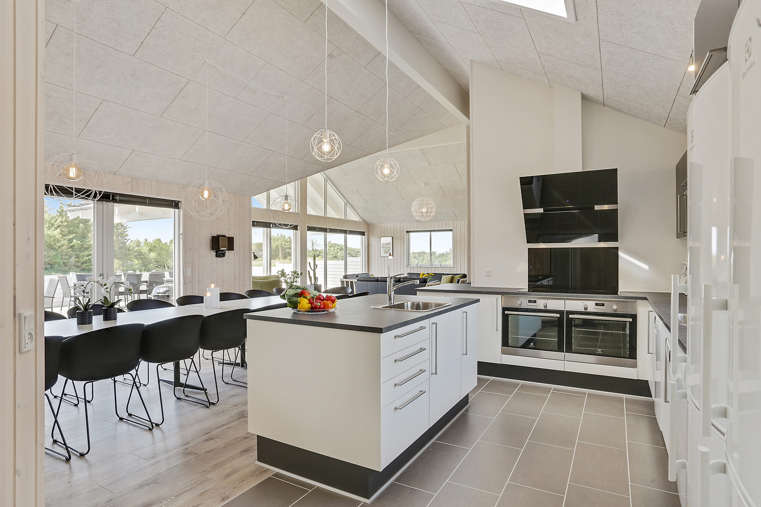 Das Luxusferienhaus Nr. 405 hat einen wunderschönen Aufenthaltsraum.
