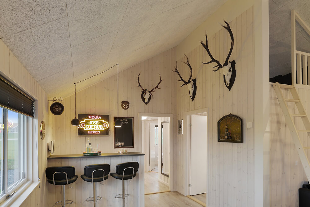 Das Ferienhaus 392 ist mit eigener Bar ausgestattet