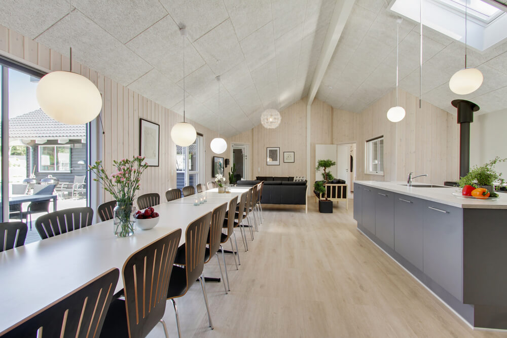 Das Luxusferienhaus Nr. 410 hat einen wunderschönen Aufenthaltsraum.