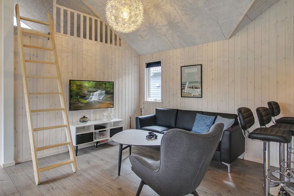 Veranstaltet ein Turnier im Aktivitätsraum, wenn ihr das Ferienhaus Nr. 409 in Westjütland besucht.