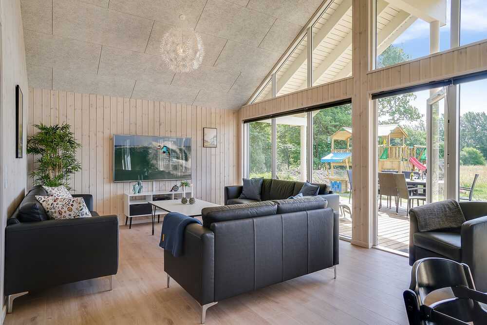 Das Luxusferienhaus Nr. 416 hat einen wunderschönen Aufenthaltsraum.