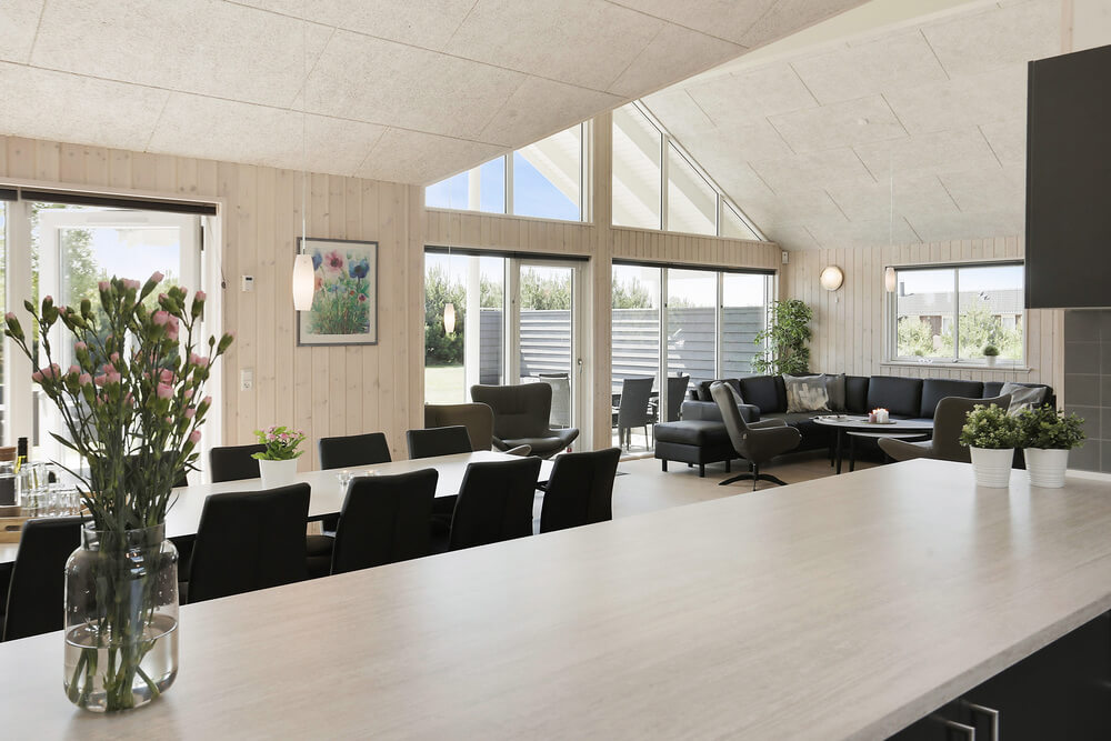 Das Luxusferienhaus Nr. 413 hat einen wunderschönen Aufenthaltsraum.