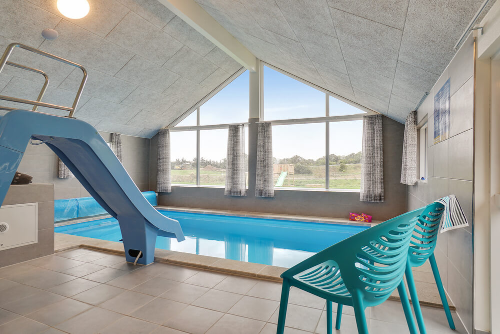 Der schicke Pool im Luxusferienhaus Nr. 417 für 14 Personen