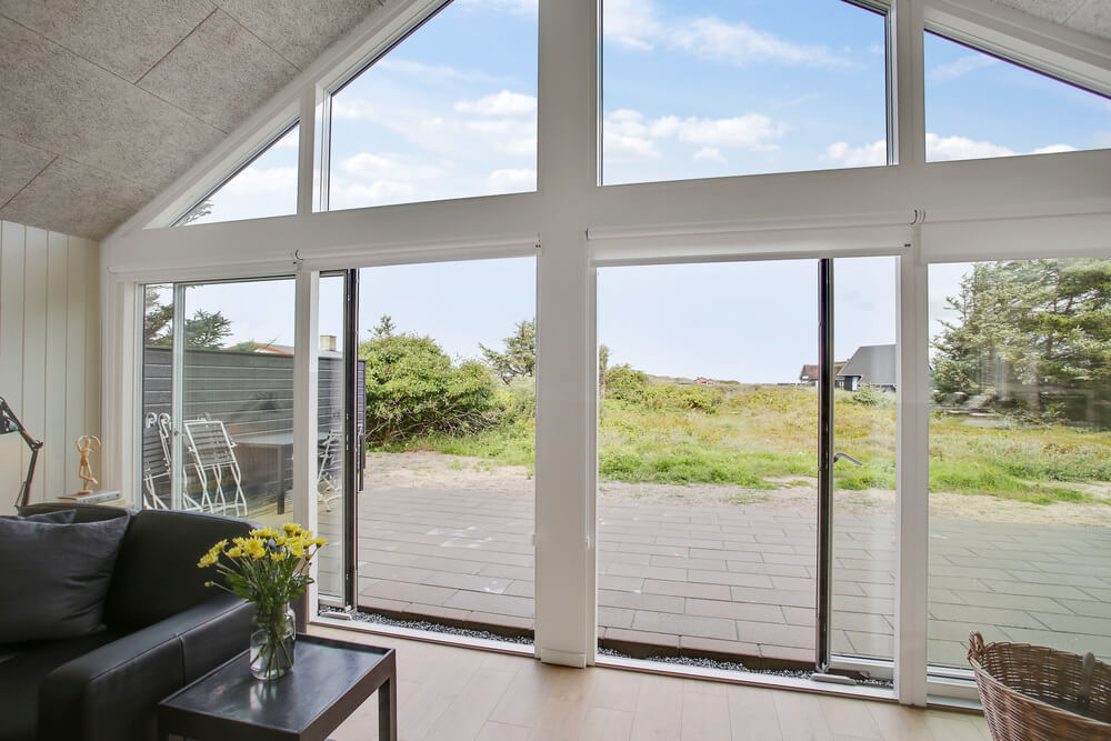Das Luxusferienhaus Nr. 411 hat einen wunderschönen Aufenthaltsraum.
