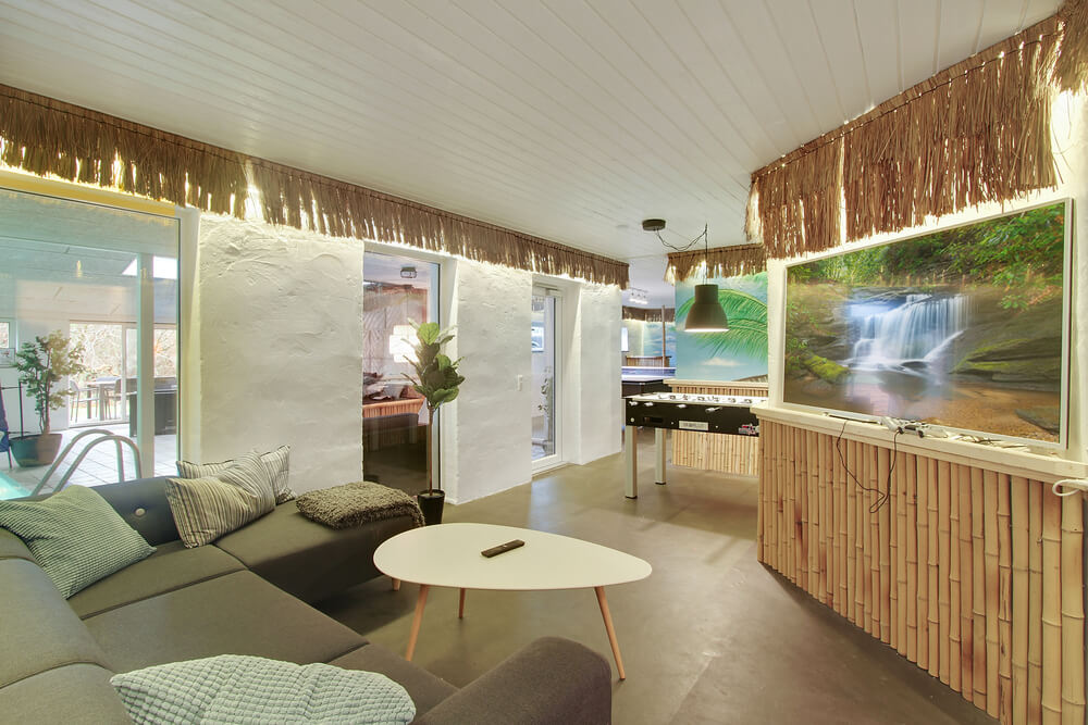 Veranstaltet ein Turnier im Aktivitätsraum, wenn ihr das Ferienhaus Nr. 423 in Ostjütland besucht.