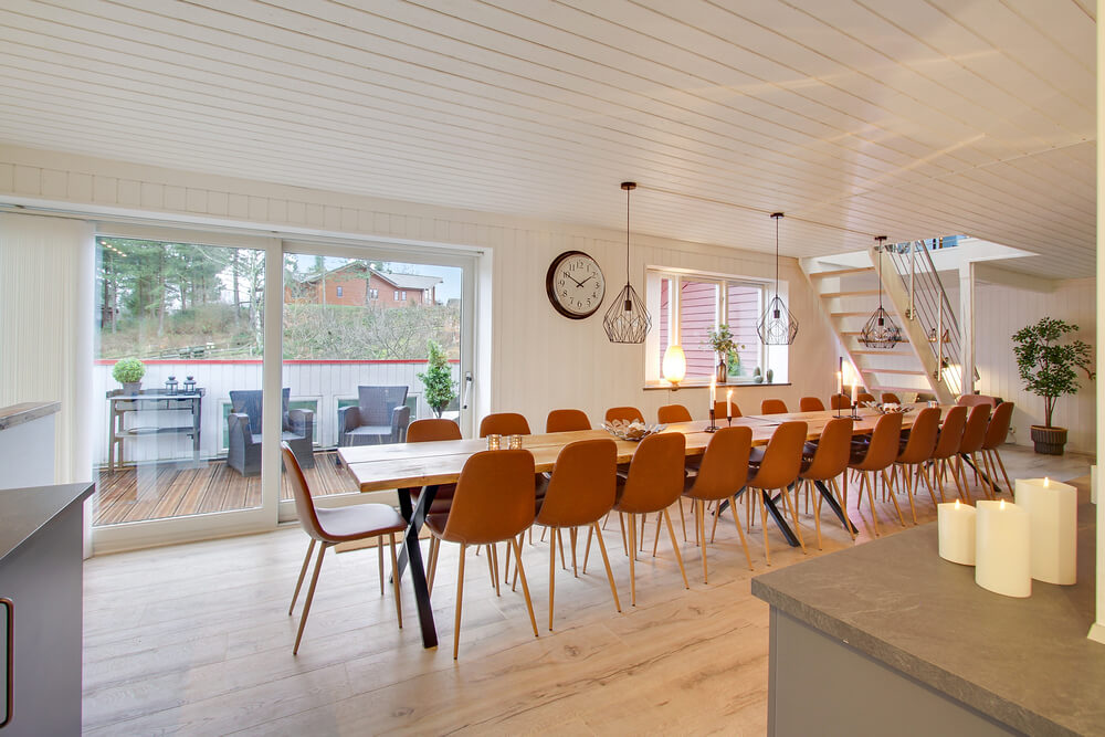 Das Luxusferienhaus Nr. 423 hat einen wunderschönen Aufenthaltsraum.