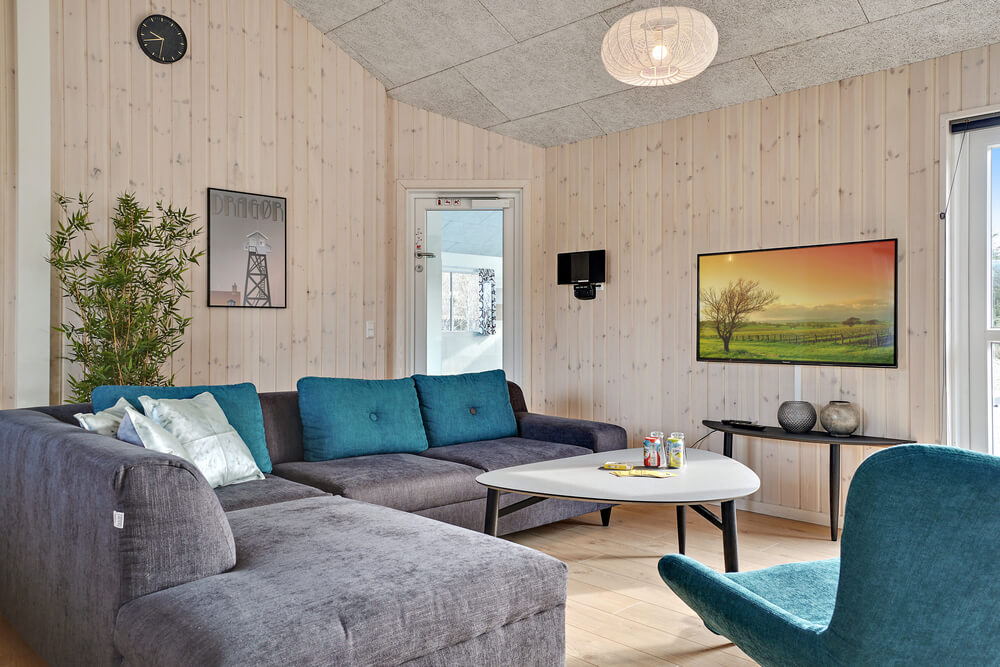 Das Luxusferienhaus Nr. 439 hat einen wunderschönen Aufenthaltsraum.