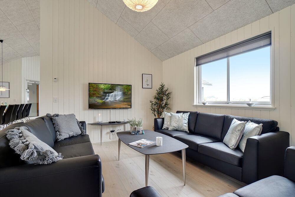 Der Aufenthaltsraum bietet Platz für 30 Personen, wenn ihr das Ferienhaus 429 in Limfjord besucht.