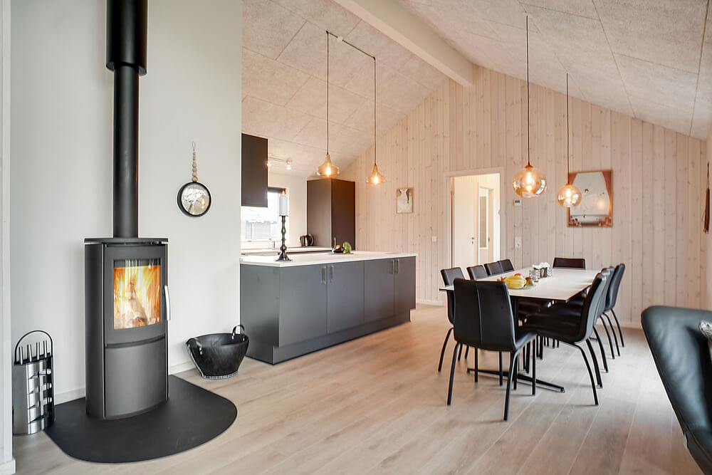 Das Luxusferienhaus Nr. 724 hat einen wunderschönen Aufenthaltsraum.