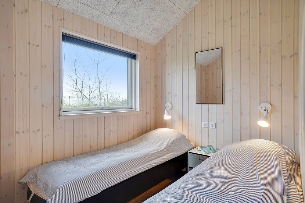 Eines der 4 Schlafzimmer im Luxusferienhaus Nr. 724
