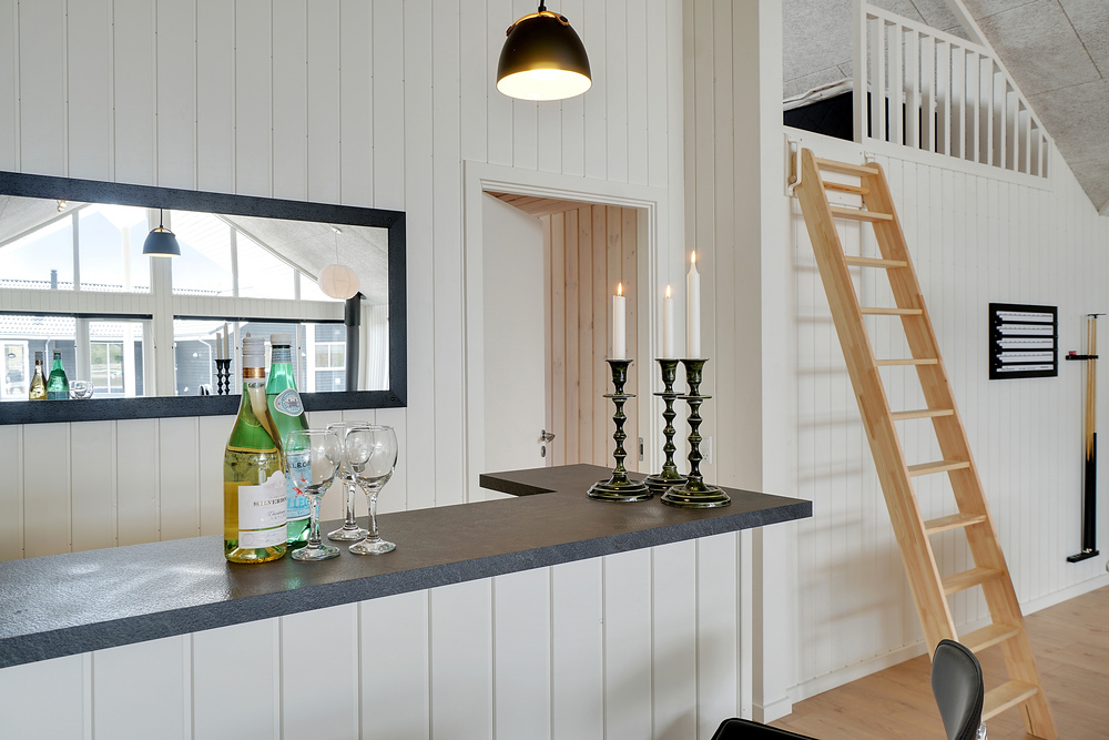 Das Ferienhaus 448 ist mit eigener Bar ausgestattet