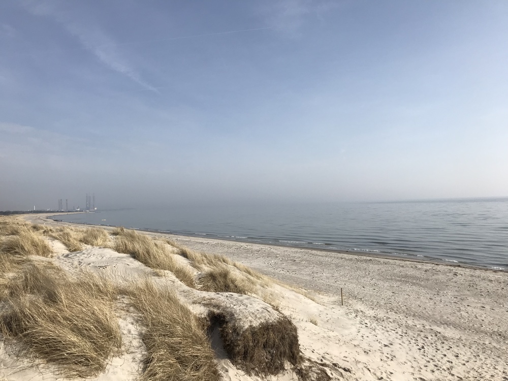 Der Strand in der Nähe von Luxusferienhaus Nr. 441.