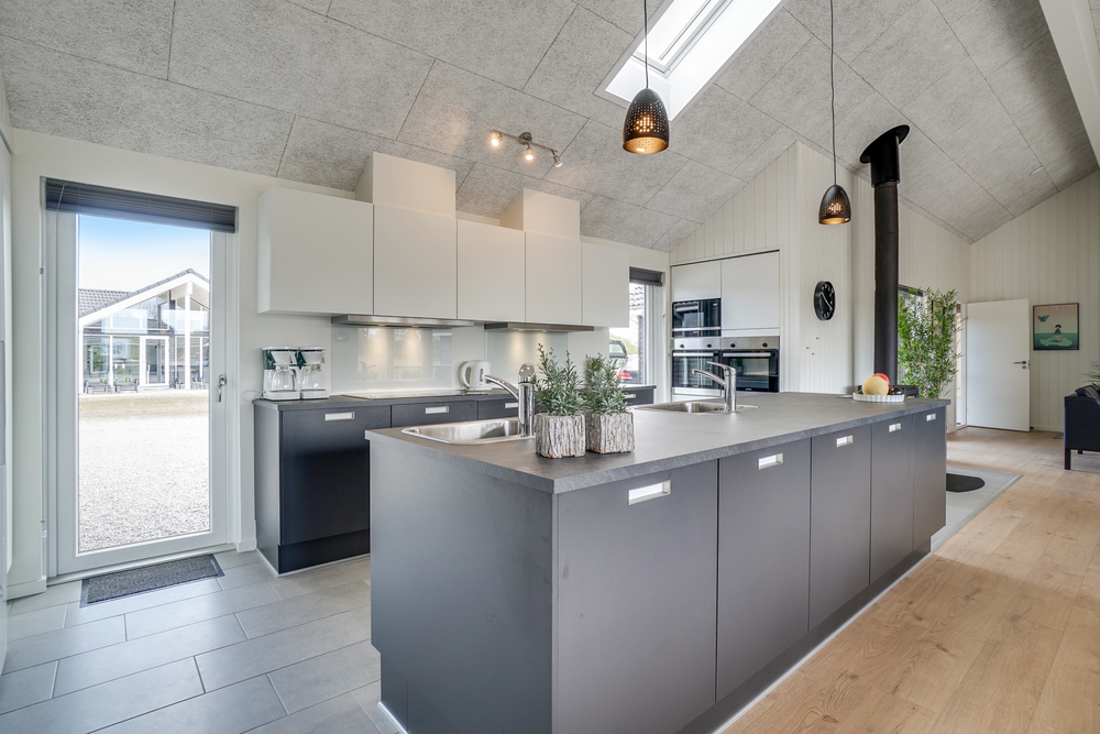 Die Küche im Luxusferienhaus Nr. 441 ist gut eingerichtet.