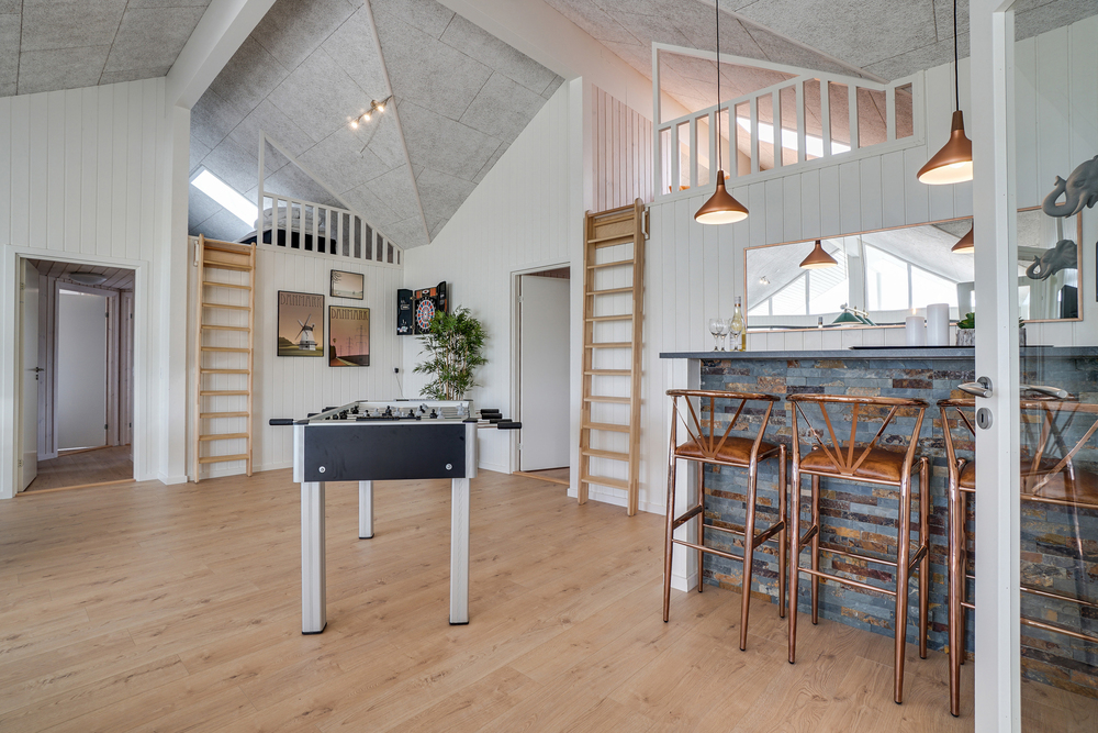 Veranstaltet ein Turnier im Aktivitätsraum, wenn ihr das Ferienhaus Nr. 441 in Ostjütland besucht.