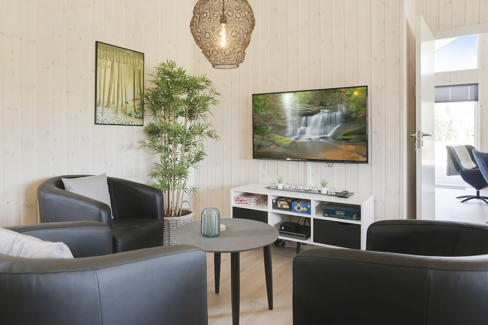 Das Luxusferienhaus 433 für 16 Personen hat einen großen Aktivitätsraum mit u. a. Billard und Darts