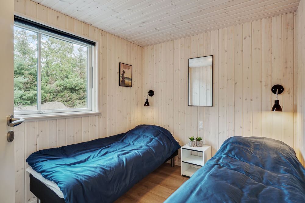 Eines der 8 Schlafzimmer im Luxusferienhaus Nr. 434