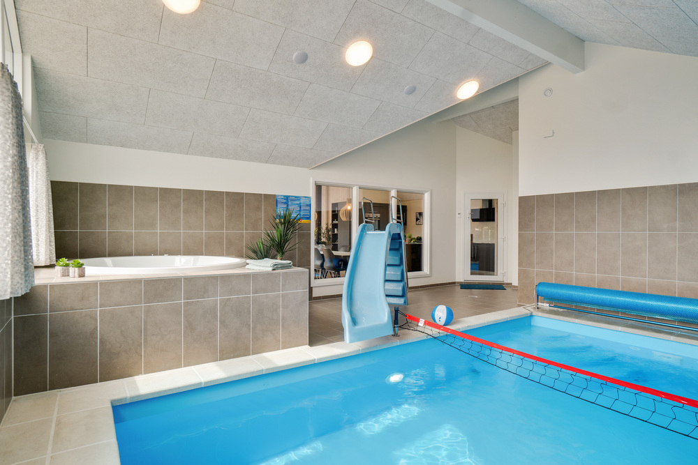 Der schicke Pool im Luxusferienhaus Nr. 456 für 20 Personen