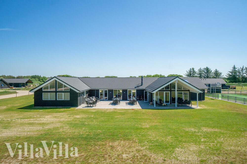 Dieses schöne Poolhaus Nr. 467 mit Platz für 30 Personen liegt in Westjütland