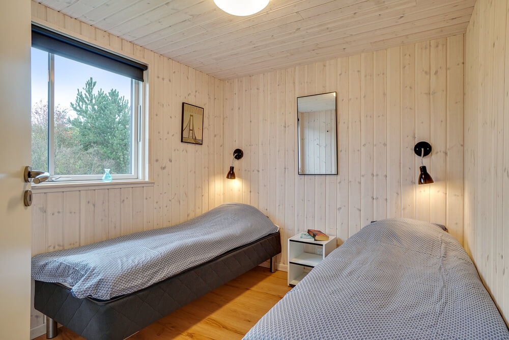 Eines der 8 Schlafzimmer im Luxusferienhaus Nr. 474