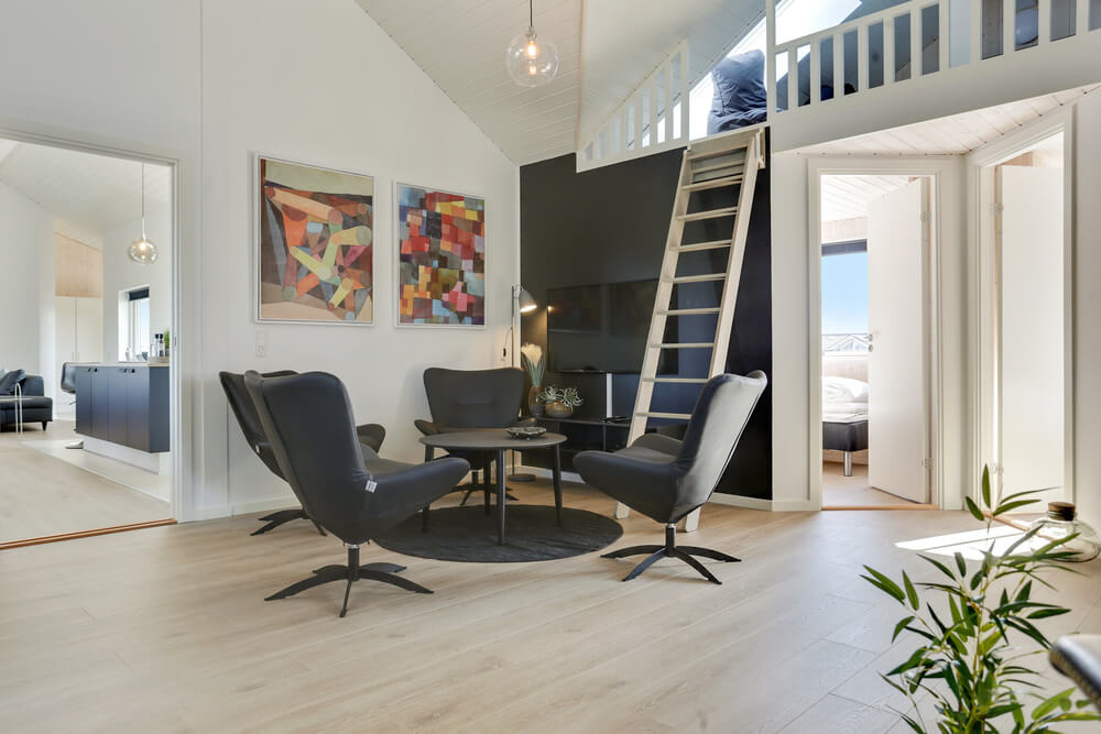 Aktivitätsraum im Luxusferienhaus Nr. 476 mit 8 Schlafzimmern und Platz für 20 Gäste.