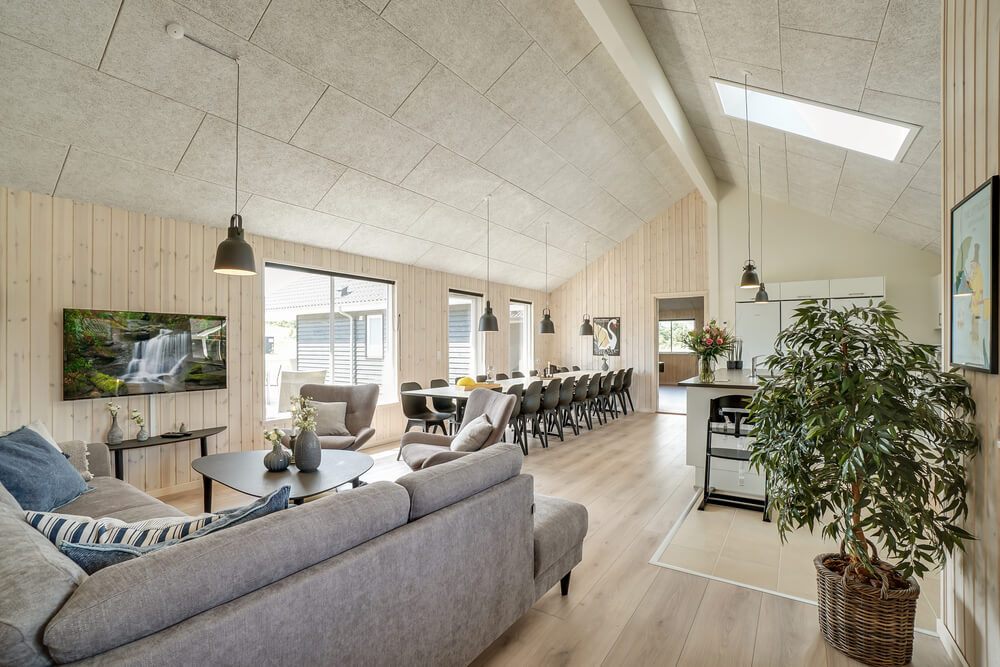 Das Luxusferienhaus Nr. 451 hat einen wunderschönen Aufenthaltsraum.