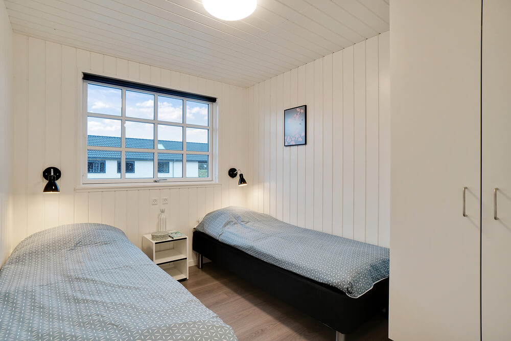 Eines der 7 Schlafzimmer im Luxusferienhaus Nr. 460